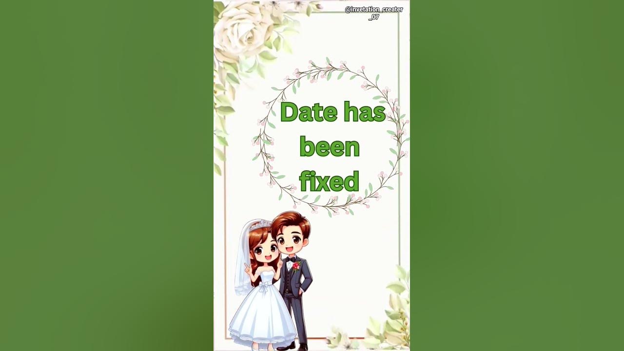 digital invitation video 📸📅 #cards #weddingstationery #digitalmarketing #onlinedeals #carddesigner