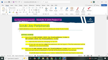 SAM Project 1a Excel Module 3 | Scrub Jay Peripherals
