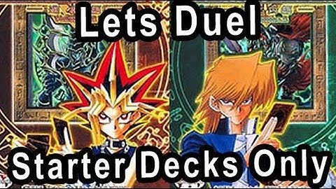 Lets Duel! On DN Original 4 Starter Decks ONLY!