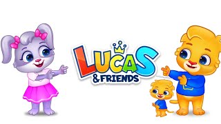 Lucas and Friends games, Learn to Trace Uppercase Letters with Lucas and Ruby | RV appStudios Games screenshot 3