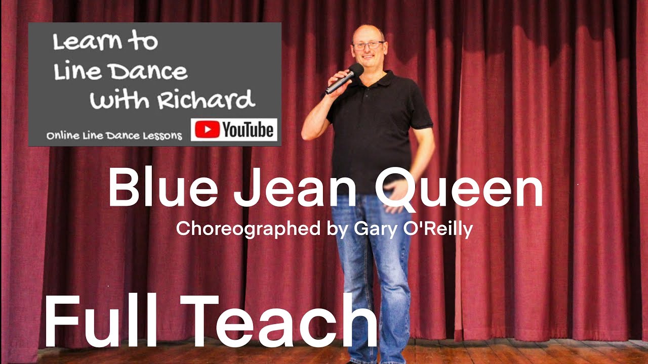 Урок 131 по улучшению линейного танца — Blue Jean Queen — Часть 1 — Полное обучение