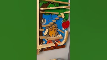 Fixing a custom marble run #diy #cncwoodworking #cncowners #woodworking #gravity #toys