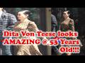 Dita Von Teese looks AMAZING @ 53 Years Old!!!