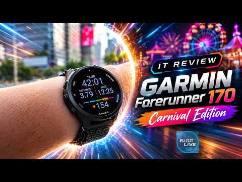 Garmin Forerunner 170 Carnival Edition Review: Great for Running, Only 100 Available in Thailand!...