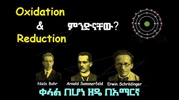 What is Oxidation & Reduction? | Oxidation & Reduction በአማርኛ | Ethiopian Study | Ethiopian Education