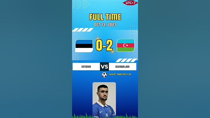 Estonia vs Azerbaijan - EURO 2024 Germany Qualification