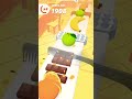 perfect slice vegetable cutting and chocolate cutting gameplay #shortsfeed #viral #shortvideo