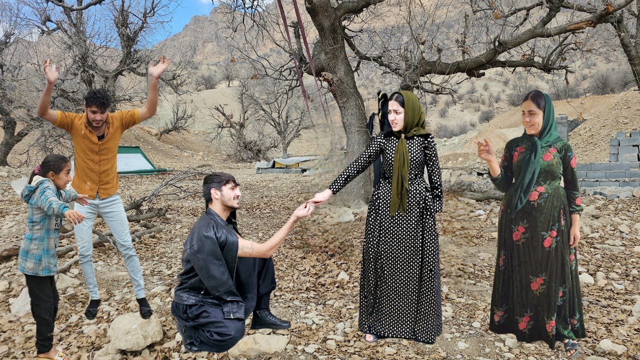 Saman noticed Omid and Zahra's secret romantic behavior.