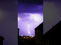 Crazy Lighting Nearly Struck Storm Chaser