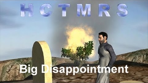 How Creationism Taught Me Real Science - 40 Big Disappointment