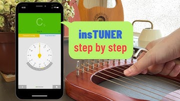 Tune Your Lyre Harp Using insTuner (iOS)
