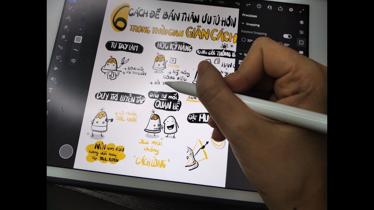 Sketchnote, một phương pháp ghi chép độc đáo đã trở thành xu hướng trong giới học tập, ghi chép và thiết kế. Từ những bút phát minh đến những tài liệu hướng dẫn học tập, tất cả đều trở nên sinh động và dễ tiếp thu hơn bao giờ hết với phương pháp Sketchnote. Hãy khám phá và trải nghiệm sự khác biệt ngay bây giờ!