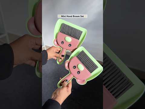 Cutest Desktop Cleaning Broom With Dustpan Kawaii Desk Cleaning Broom Handbroom Bear