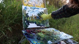 Plein Air Painting: Early Autumn Montana