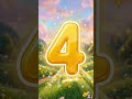 Bubbly number Adventure 🔢 | Fun Numbers Counting 🦖 #shorts #countingsongs