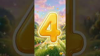 Floating number counting 🔢 | Fun Counting Song for Toddlers 🦖 #shorts #countingsongs