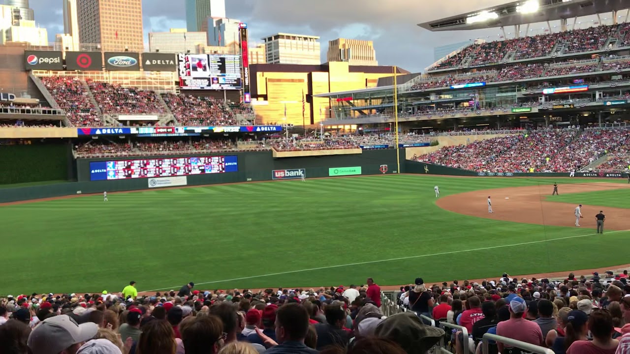 August 3, 2019 Target Field, Minneapolis, from seat