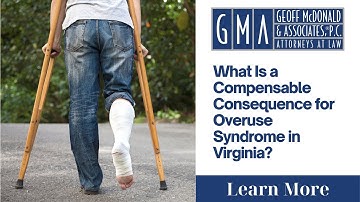 What Is a Compensable Consequence for Overuse Syndrome in Virginia?