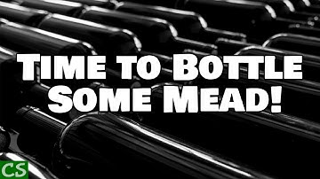 Easy Beginner Mead - Racking and Bottling
