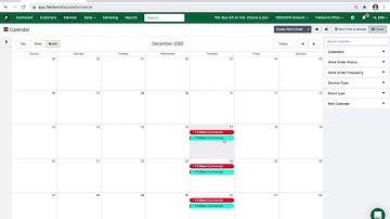 Custom Work Order Statuses Assigned to Recurring Work Orders
