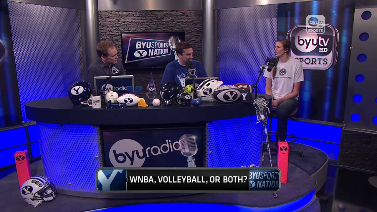BYU Sports Nation 4/10/14 - Jennifer Hamson