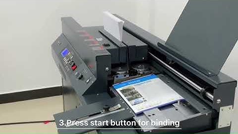 SG-50R glue binding machine