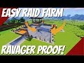 Minecraft Raid Farm: Easiest Raid Farm: Emeralds, Totems, Crossbows & XP Farm (Avomance 2019)