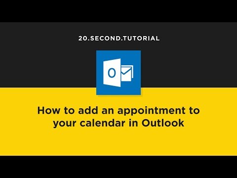 Block out a time in your calendar in Outlook | Microsoft Outlook Tutorial #10