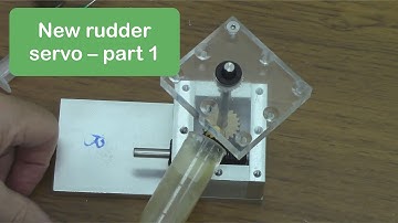 Making a worm-wheel servo for Woodstock