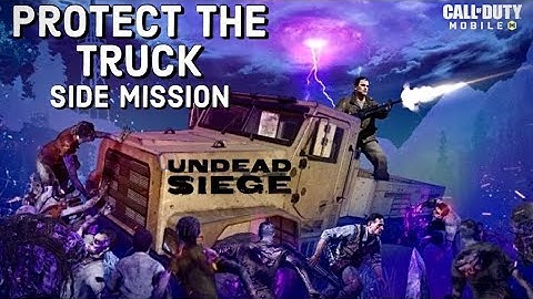 Protect The Truck Side Mission - CODM Undead Siege