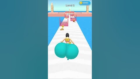 Fart Running Game #5 - Farting Girl Rush #shorts #funny