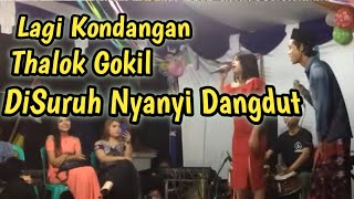 DATANG KEPESTA TETANGGA, THALOX GOKIL DISURUH NYANYI LAGU DANGDUT