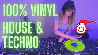 ESCAPE From Christmas Mix 🎄 100% VINYL ONLY House &amp; Techno