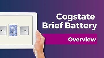 Computerized Cognitive Assessments: Cogstate Brief Battery