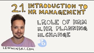 2.1 INTRODUCTION TO HR MANAGEMENT / IB BUSINESS MANAGEMENT / human resources, HR planning, change