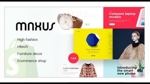 Maxus - Multi Store Responsive Shopify Theme | Themeforest Download