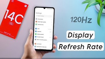 Redmi 14c Display Refresh Rate Settings ⚡ Redmi 14c 5g me Refresh Rate Kaise Set Kare
