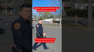 Cop Ignored Hit and Run and Tried to COVER it up #ftp #crookedcops