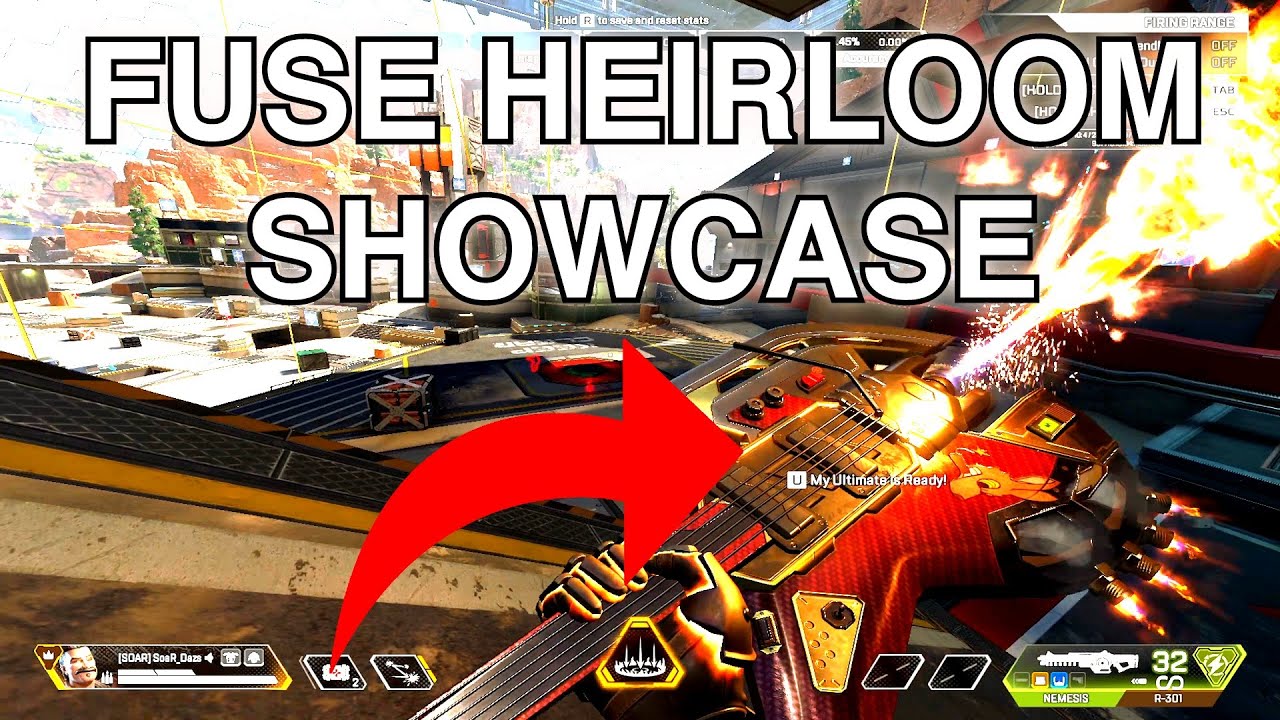 Fuse Heirloom Animations Showcase Apex Legends Season Collection Event Youtube