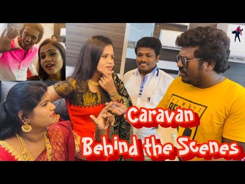 Youtube Income Discussions at Caravan | Behind the Scenes Fun 🎥 Hussain Manimegalai