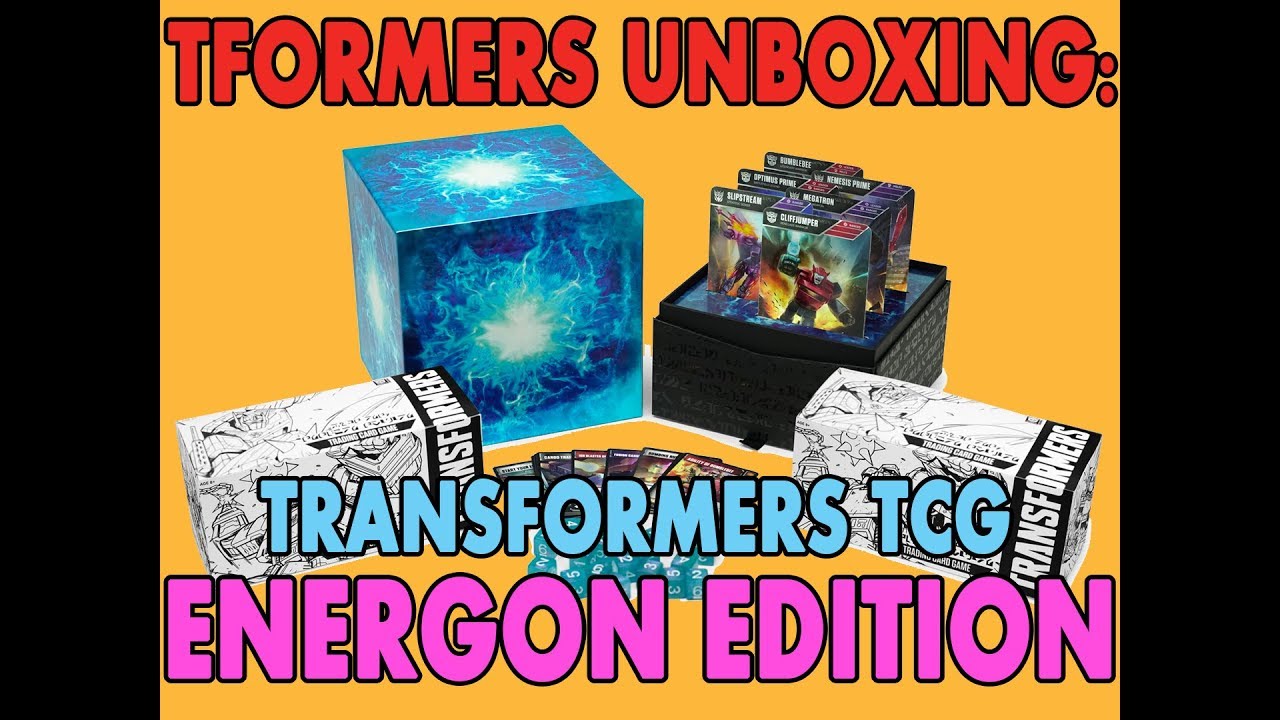 TFormers Unboxing: Transformers Trading Card Game Energon Edition