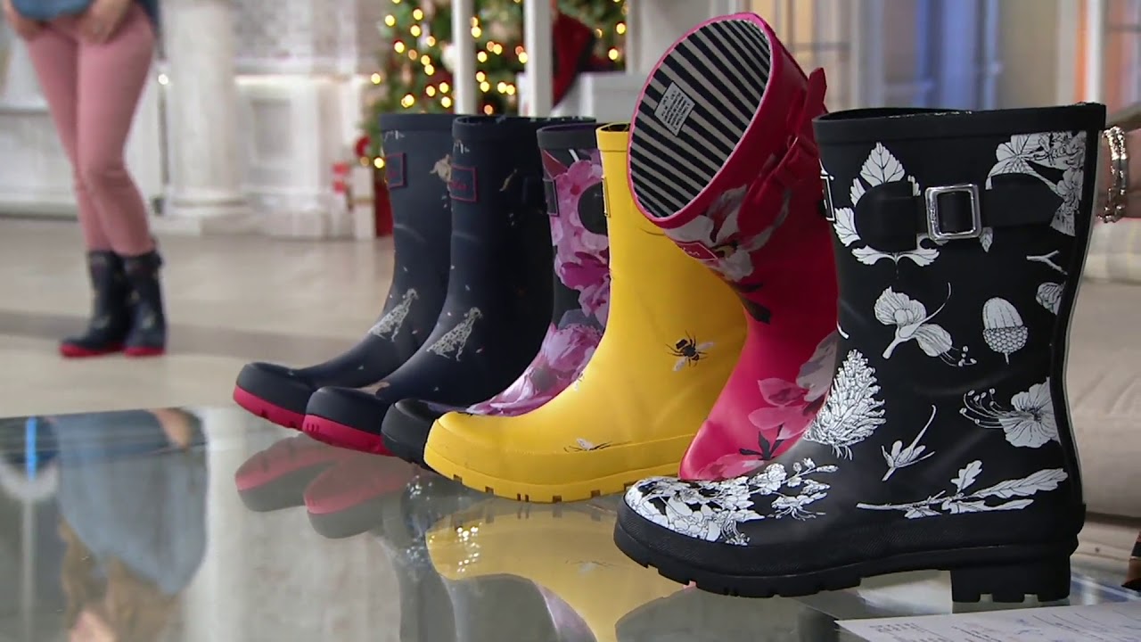 qvc hunter rain boots