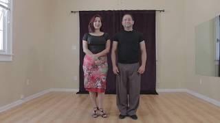 Tango With Maureen And Carlos - Basic Milonga Lisa And Traspie