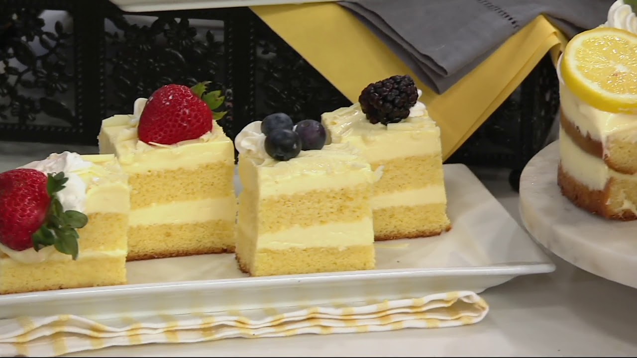 Delizioso Desserts 3.25lb. Limoncello Cake on QVC YouTube
