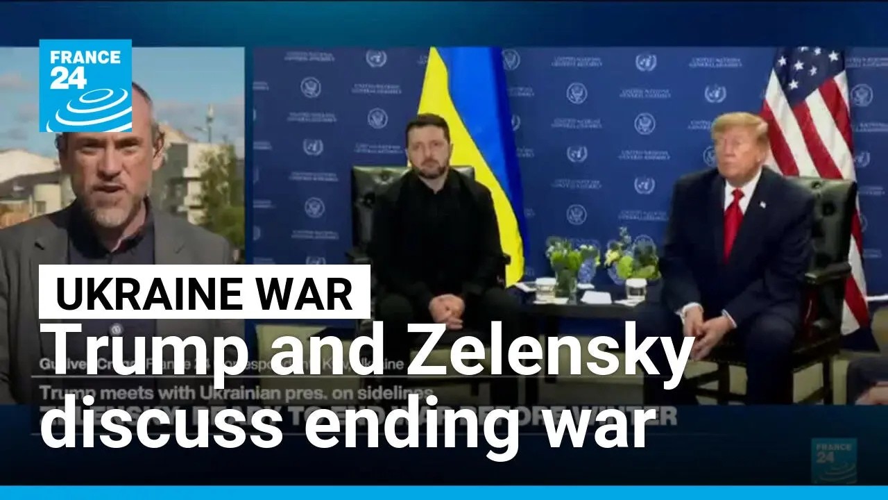 Trump and Zelensky discuss path to ending Ukraine war • FRANCE 24 English