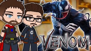Avengers React To Venom | Eddie Brock | Gacha react