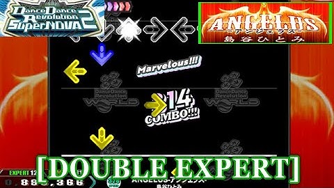 【DDR SN2】 ANGELUS -アンジェラス- / 島谷ひとみ [DOUBLE EXPERT] 譜面確認+Clap