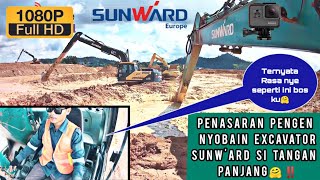 Review dan  Mengoperasikan Excavator SunW'ard Long Arms SWE 210 ELR Made in  China ‼️ by Yumat Official 311 views 1 year ago 7 minutes, 9 seconds