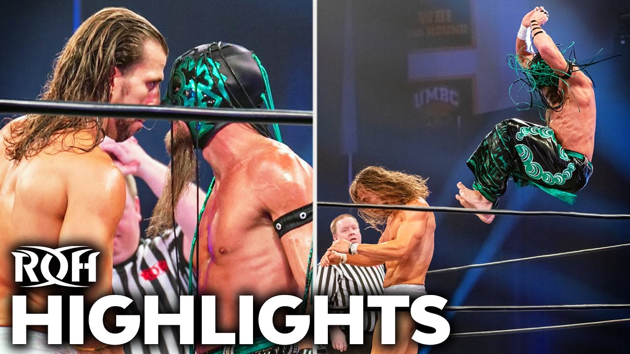 Rhett Titus & Delirious Renew Their Rivalry! ROH Highlights - YouTube
