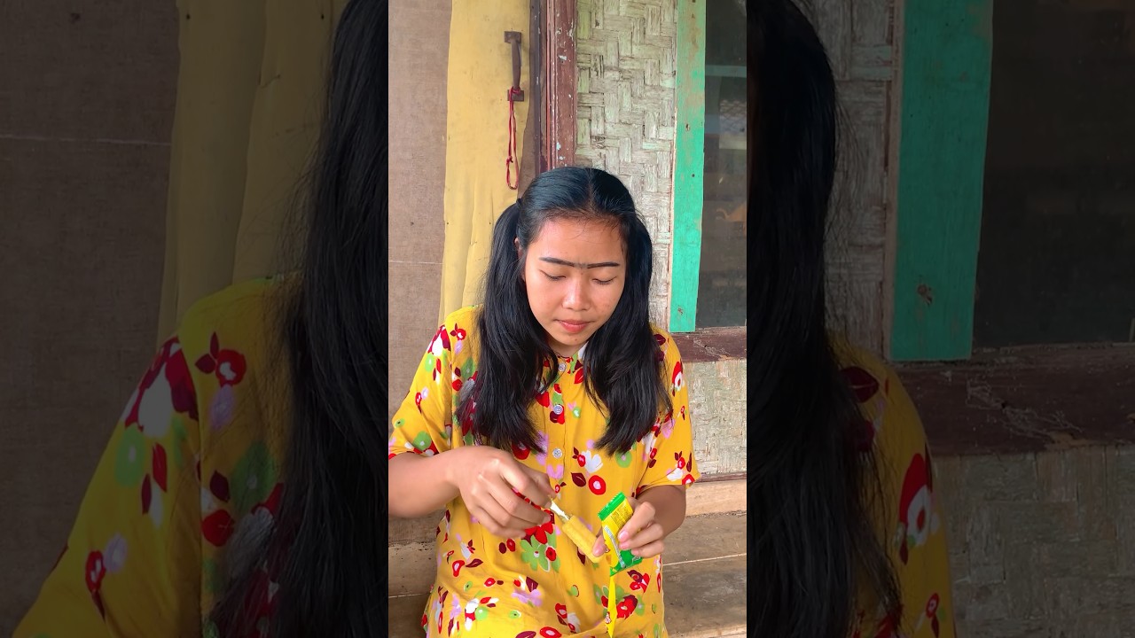 Beruntung dapat emas dari jajanan 